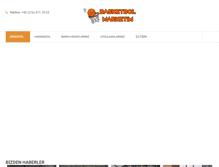 Tablet Screenshot of basketbolmarketim.com